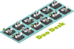 create a 3d or 2d vector map illustration