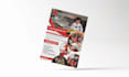 design a clean, creative flyer, trifold brochure