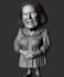 hyper realistic 3d character modeling for printing