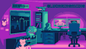 create pixel art backgrounds for video games and animation