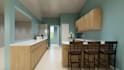 3d kitchen design with renders