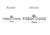 vector tracing and color separation for screen printing