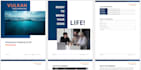 design letterhead, proposals, company profile, certificate, canva template