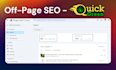 do onpage seo optimization shopify wix squarespace webflow website audit expert