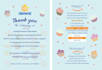 design amazon thank you card, product insert, package insert