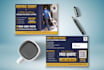 design postcard, eddm mailer, rack card, door hanger, or dl flyer in 24 hours