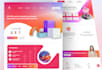 build a professional wordpress website design and wix shopify website