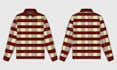 design seamless shirt pattern, fabric pattern, print pattern with mockup