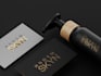 design brand minimalist modern lettering business logo 24h