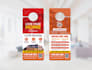 design postcard, eddm mailer, rack card, door hanger, or dl flyer in 24 hours