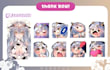 draw cute custom twitch emotes for vtuber streamers