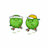 create flat funny cartoon character mascot