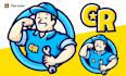do cute cartoon logo, mascot, icon, symbol, illustration