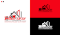 design plumbing, real estate, gutter, hvac logo