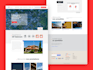 figma landing page, full website UI UX design responsive