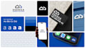design modern minimalist logo with copyrights