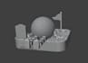 sculpt 3d character model design for 3d printing