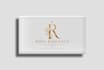 design a minimal and luxury business logo with copyrights