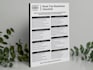 design price list, checklist, invoice and fillable pdf form