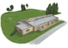 draw building illustration for print, presentation etc