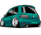 draw your car with chibi cartoon tooned style