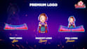 make an amazing twitch logo design for your channel or team