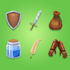create pixel art items in bundle