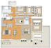 redraw floor plan 2d and 3d for real estate agent