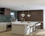 do kitchen interior design and render of kitchen design