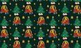make a seamless pattern in hand drawing style