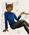 draw nsfw or sfw art of your furry fursona character