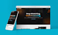 develop a responsive wordpress landing page,  modern elementor landing page