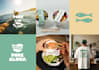 create a logo for a restaurant, coffee, bakery, pastry, food
