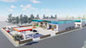 draft revit model, plans, detail sheet sets and 3d renders
