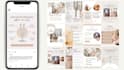 design editable canva templates for social media posts
