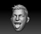 create 3d character model for game, animation