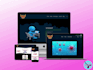 design and develop a professional website on wordpress squarespace shopify