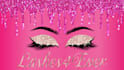 do wonderful eyelash logo design