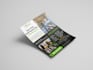 design door hanger, postcard, flyer for painting, roofing, cleaning business