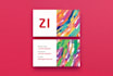 design a modern business card