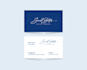 do clean business card and letterhead design
