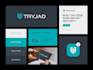 design a modern business logo, branding kit, brand identity and brand guide