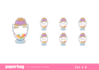 create cute kawaii chibi illustration