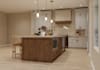 design kitchen interior in 3d and render