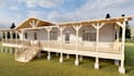 design architecture house plan with autocad