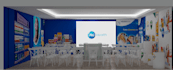design a professional 3d exhibition stand or trade show booth