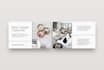 design a modern amazon thank you card, package insert