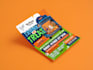 design a professional flyer or postcard