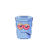 make animated pngtuber, vtuber in a pixel art anime style