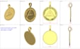 do jewelry cad design for 3d printing and rendering